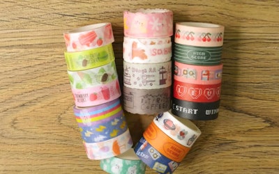 Cute, Popular Products From the 100 Yen Shop, Daiso! Cute, Colorful Masking Tape to Get You Excited!