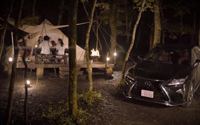 可以享受乘坐雷克薩斯露營的感覺！想要享受帥氣的汽車生活的人需要確認！
