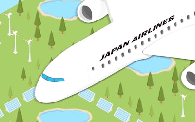 リサイクル燃料で飛行機を飛ばす？日本航空（JAL）が行うCO2削減や環境保護のためのさまざまな取組みとは？CSR活動についてまとめた動画をチェック！