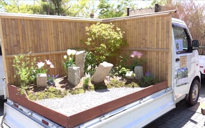 A Must See! Japan's Unique Gardening Culture, "Zoen," in the Back of a Truck! An Introduction to the Kei Truck Garden: A Mobile Japanese Garden!