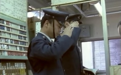 The Nostalgic, Limited Express, Blue Sleeper Train! Nostalgic Footage From 1950's Japan!