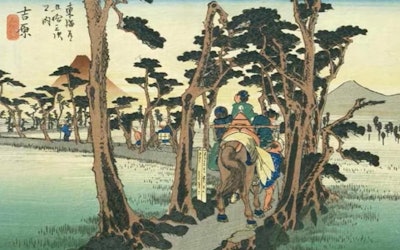 Learn More About the Fascinating World of the Traditional Japanese Art Form Ukiyo-e! Utagawa Hiroshige's "53 Stations of the Tokaido" Is a Piece of Artwork Brimming With Japanese History and Tradition!