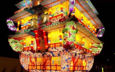 With Lanterns Over 17 Meters Tall, the Noshiro Tanabata Festival in Noshiro, Akita Is One of Japan's Most Beautiful Festivals!