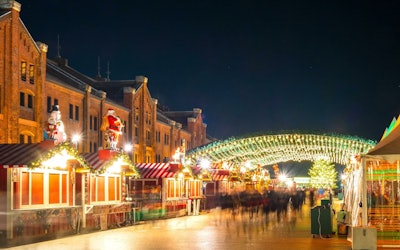 The Yokohama Red Brick Warehouse Christmas Market! Experience the Authentic German Atmosphere With an Inspiring Illumination via Video!