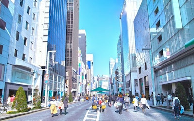 Take a Leisurely Stroll Through Tokyo at Ginza's Pedestrian Paradise, "Hokoten"! Check Out This Video to Learn About One of the Most Crowded Shopping Districts in Japan!