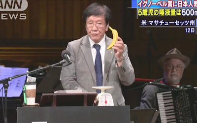 The Japanese Have Won the Nobel Prize Parody Again! The Ignobel Prize Is Evaluated Based on How Well Participants Give a Serious Presentation of Results From Their Asinine Research in a Serious Manner.