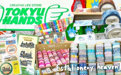 Stroll Through Tokyu Hands, One of Japan's Most Popular Shopping Centers! Japanese Goods Are Very Popular All Over the World! You Can Even Find Souvenirs Here as Well!