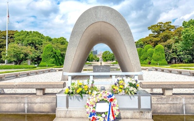 Peace Memorial Park: A Place Where People From All Over the World Come to Pray for Peace in Hiroshima. The Tragedy of the Atomic Bomb, Which Must Never Be Repeated Again, Will Be Passed on to Future Generations Through This Memorial