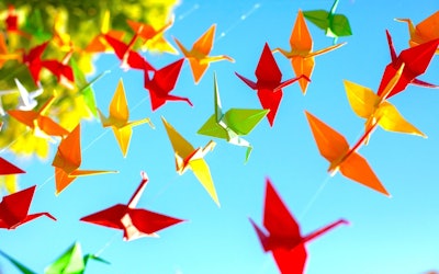 Easy-To-Make Origami Cranes That Both Kids and Adults Can Enjoy! Origami Is a Japanese Art That Turns Squares of Paper Into Beautiful 3D Works of Art!
